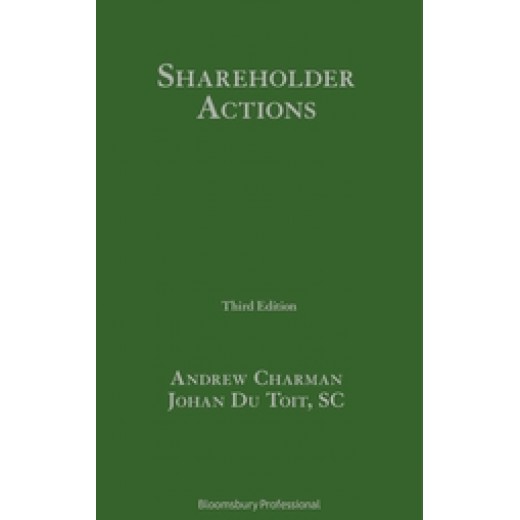Shareholder Actions 3rd ed